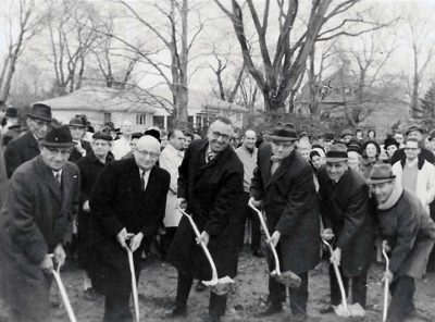 Ground breaking of the New Bedford Jewish Convalescent Home